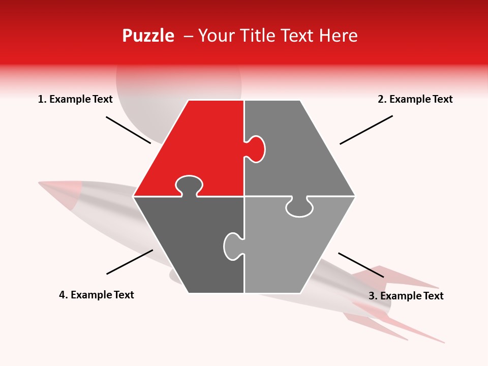 Explosive Movement White PowerPoint Template