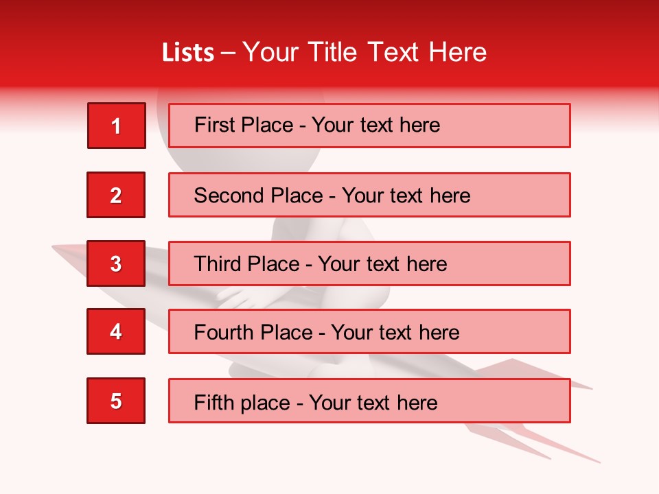 Explosive Movement White PowerPoint Template