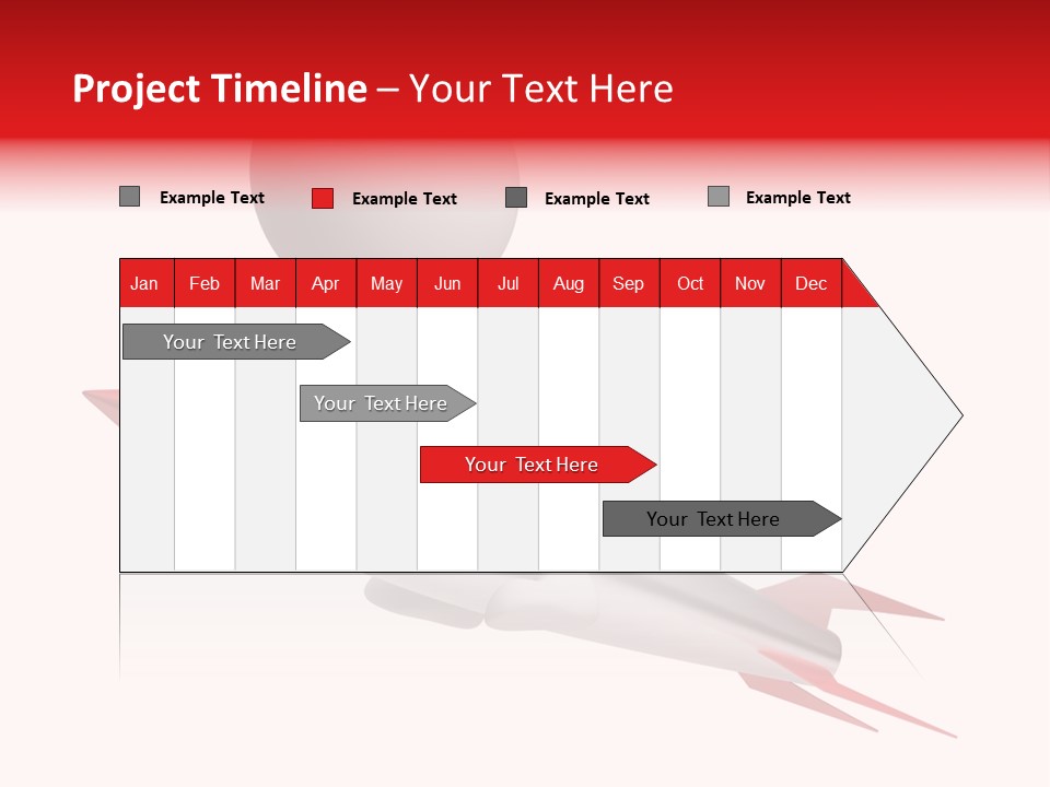 Explosive Movement White PowerPoint Template