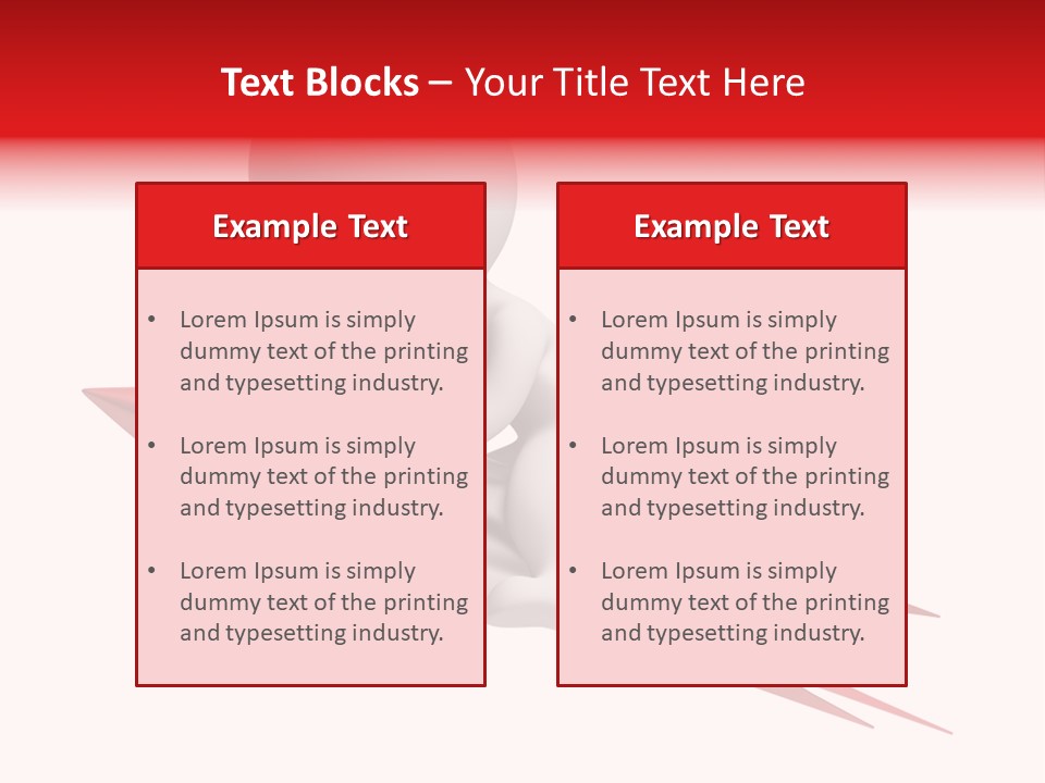 Explosive Movement White PowerPoint Template