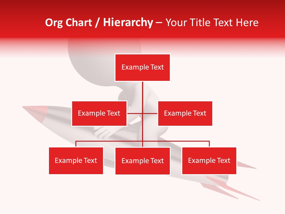 Explosive Movement White PowerPoint Template