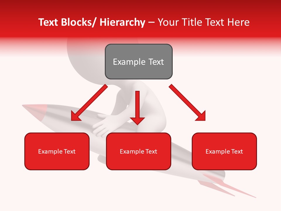 Explosive Movement White PowerPoint Template