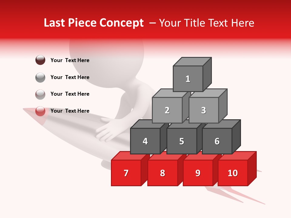 Explosive Movement White PowerPoint Template