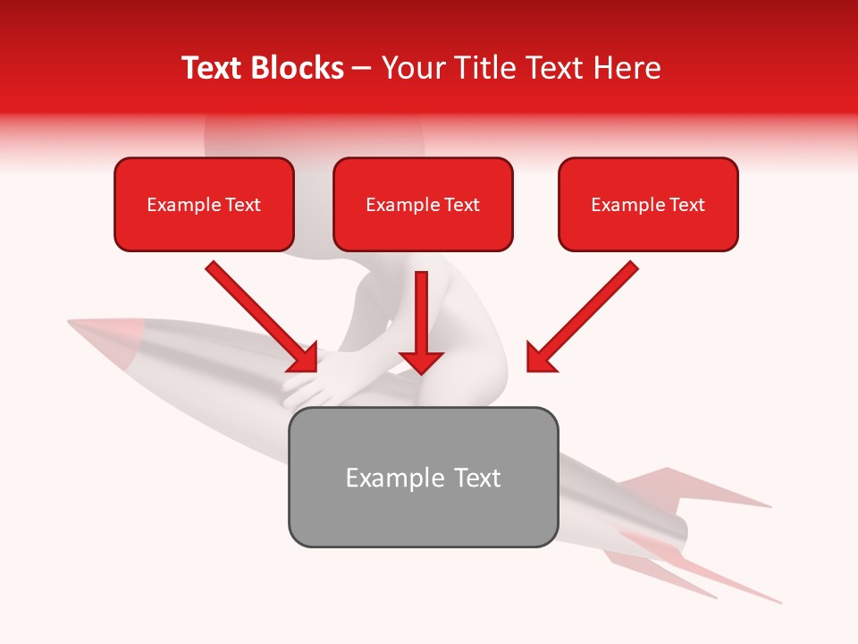 Explosive Movement White PowerPoint Template