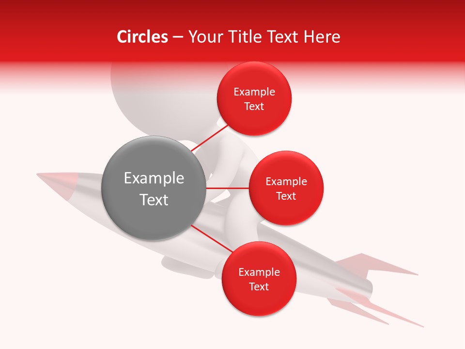 Explosive Movement White PowerPoint Template