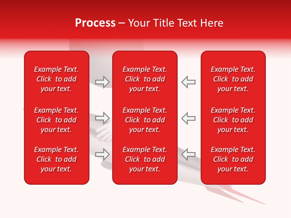Explosive Movement White PowerPoint Template
