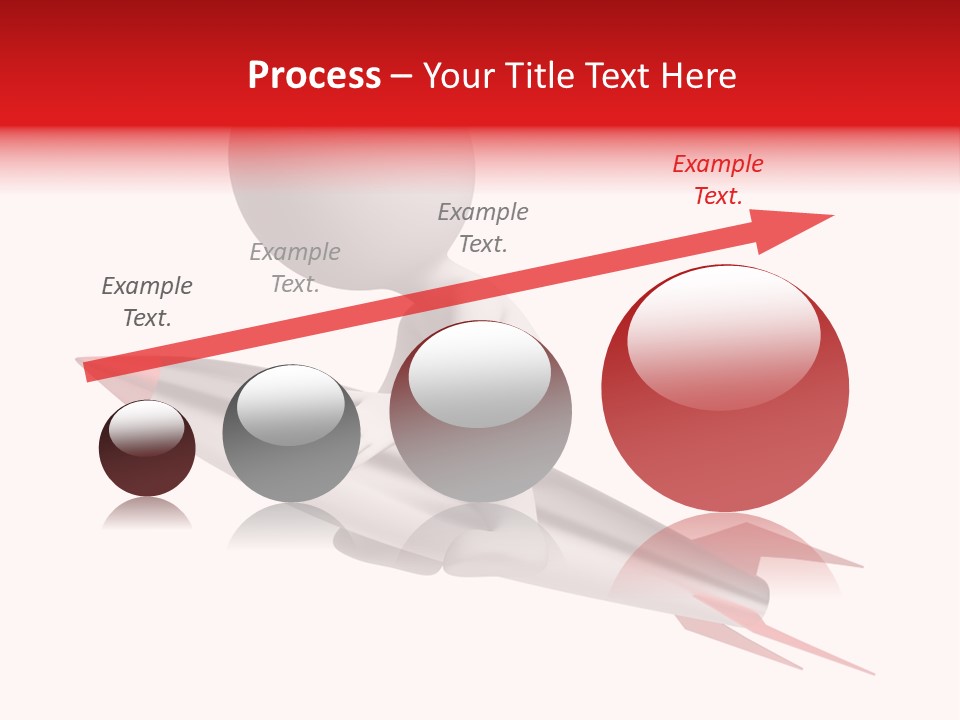 Explosive Movement White PowerPoint Template