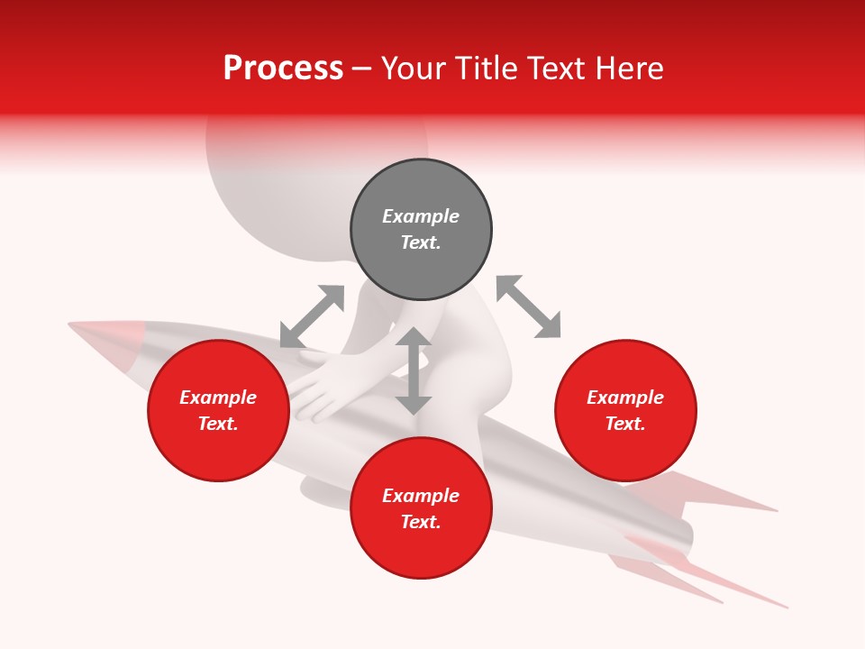 Explosive Movement White PowerPoint Template