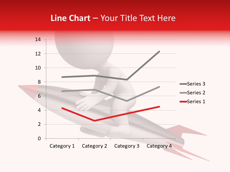 Explosive Movement White PowerPoint Template
