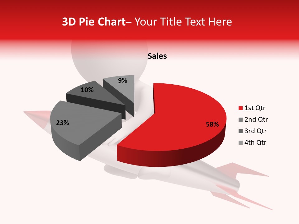 Explosive Movement White PowerPoint Template