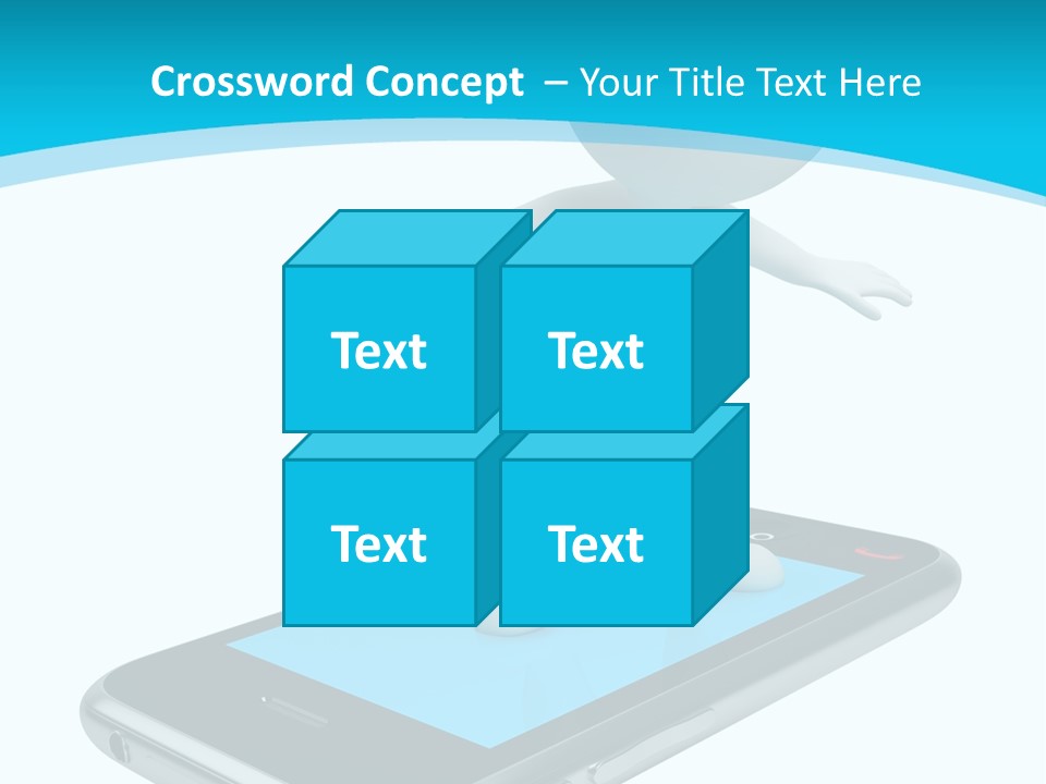 Graphics Mobile Screen PowerPoint Template