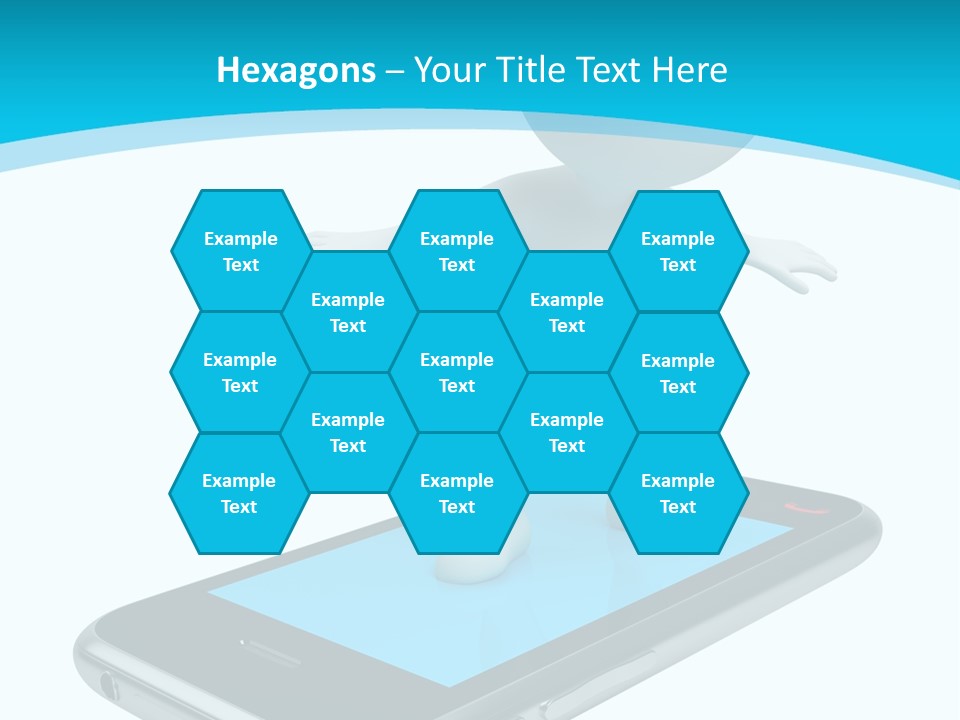 Graphics Mobile Screen PowerPoint Template