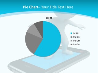 Graphics Mobile Screen PowerPoint Template