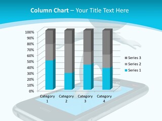 Graphics Mobile Screen PowerPoint Template