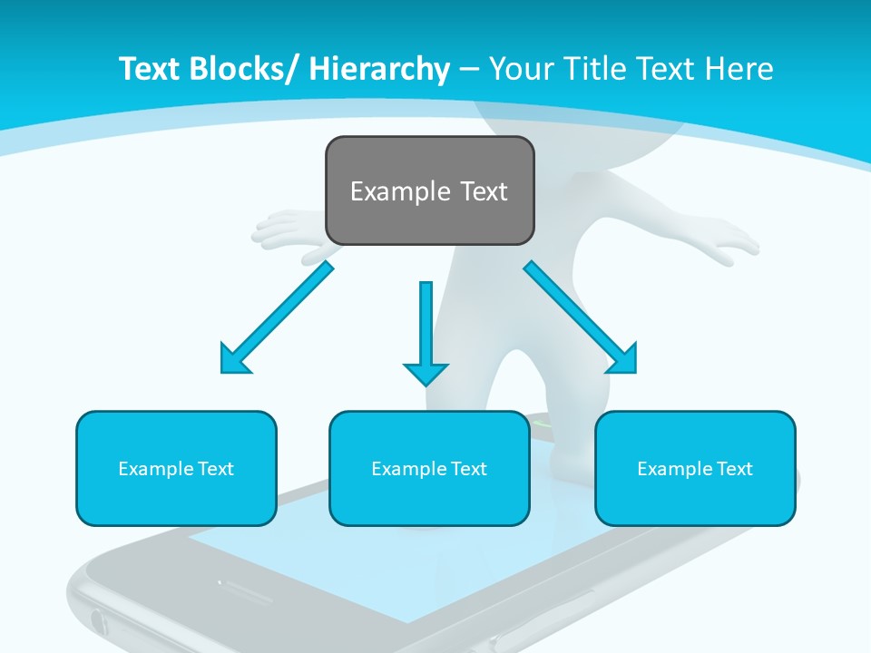 Graphics Mobile Screen PowerPoint Template