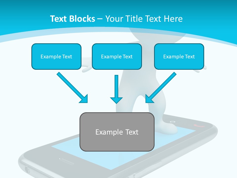 Graphics Mobile Screen PowerPoint Template
