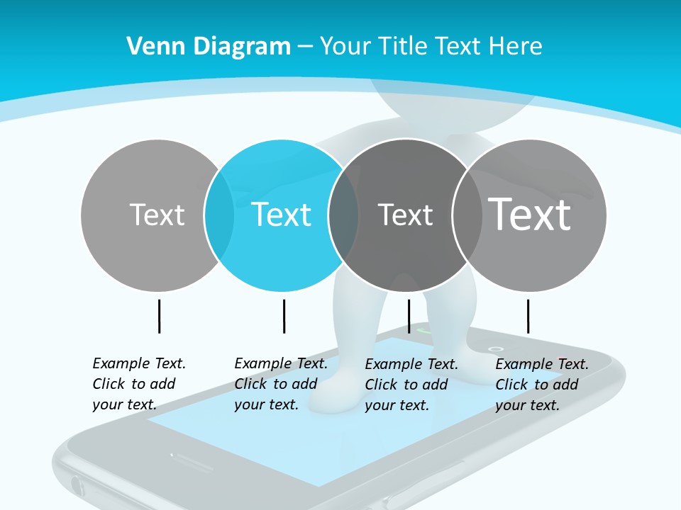Graphics Mobile Screen PowerPoint Template