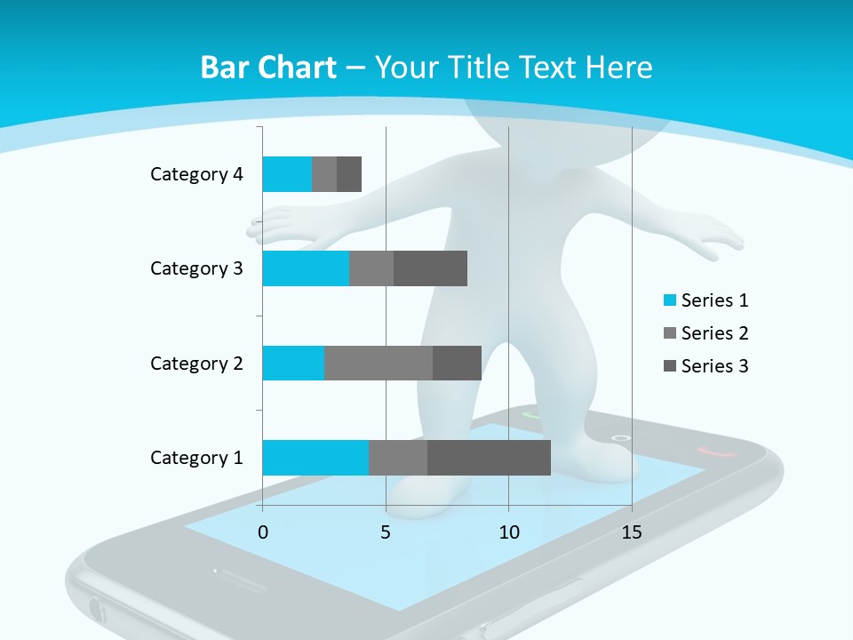 Graphics Mobile Screen PowerPoint Template