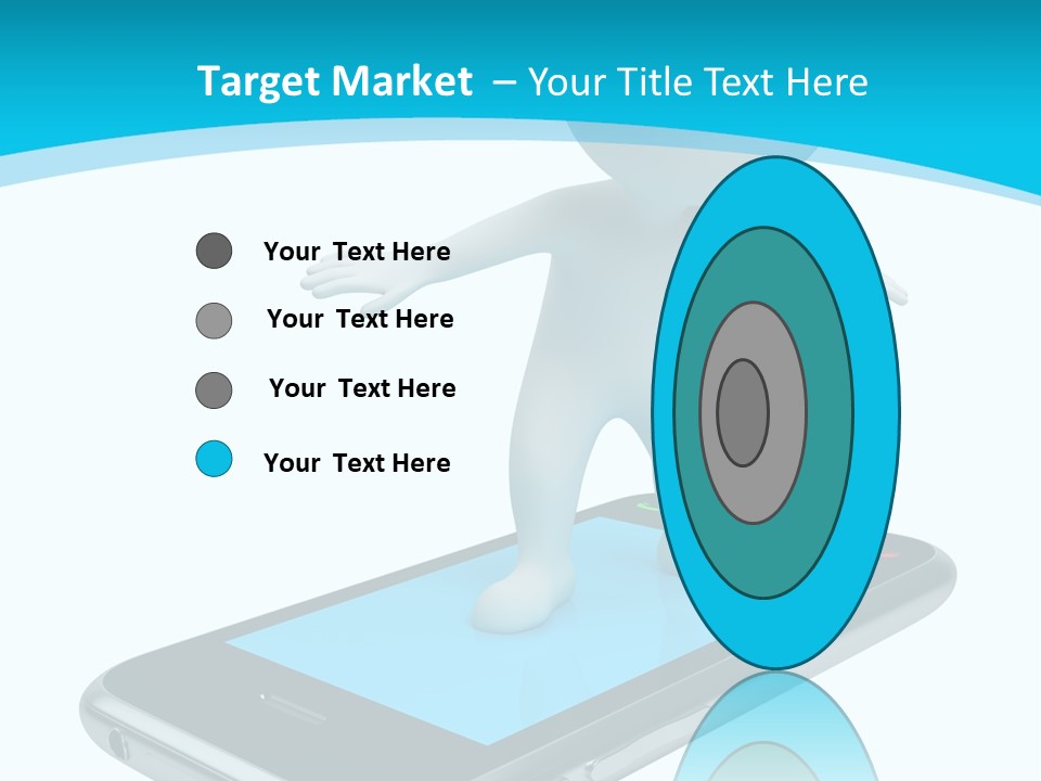 Graphics Mobile Screen PowerPoint Template