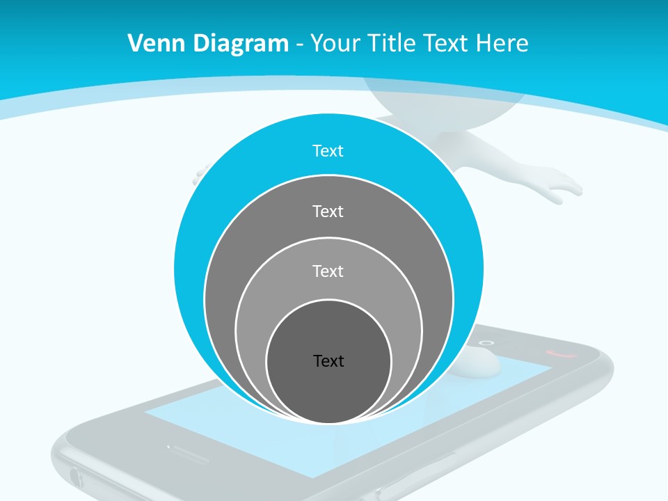 Graphics Mobile Screen PowerPoint Template