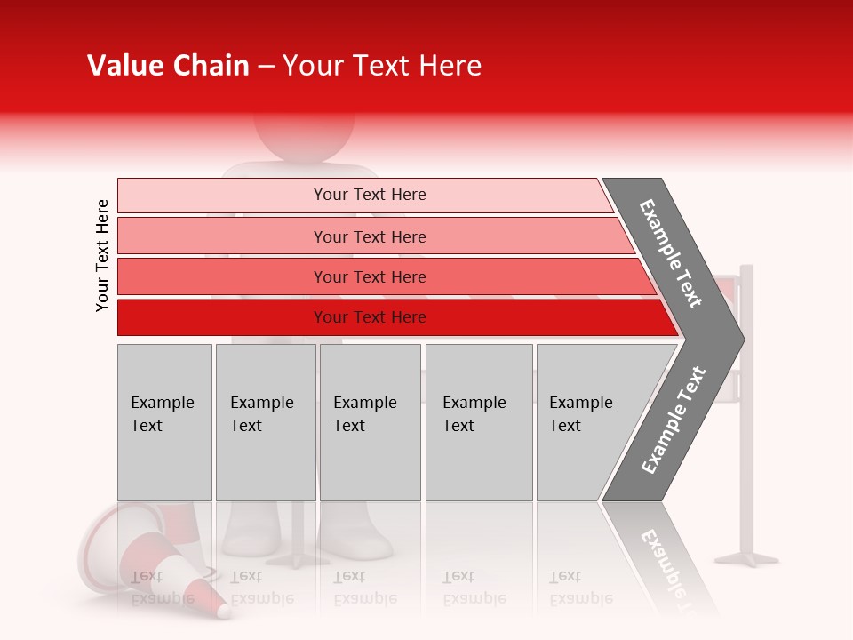 Constructor Symbol Road PowerPoint Template