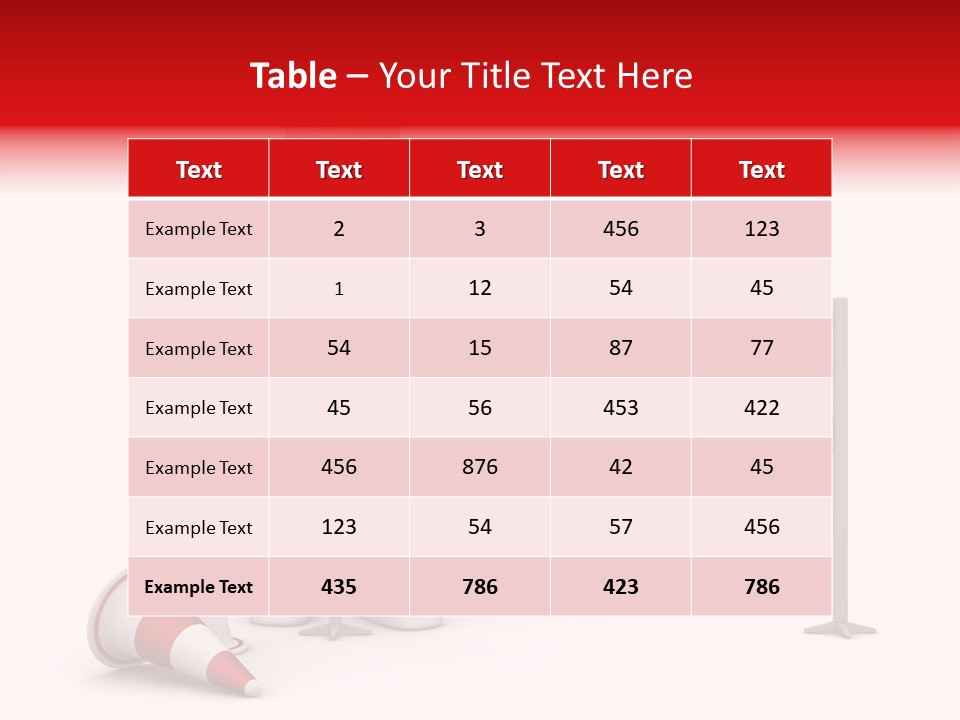 Constructor Symbol Road PowerPoint Template