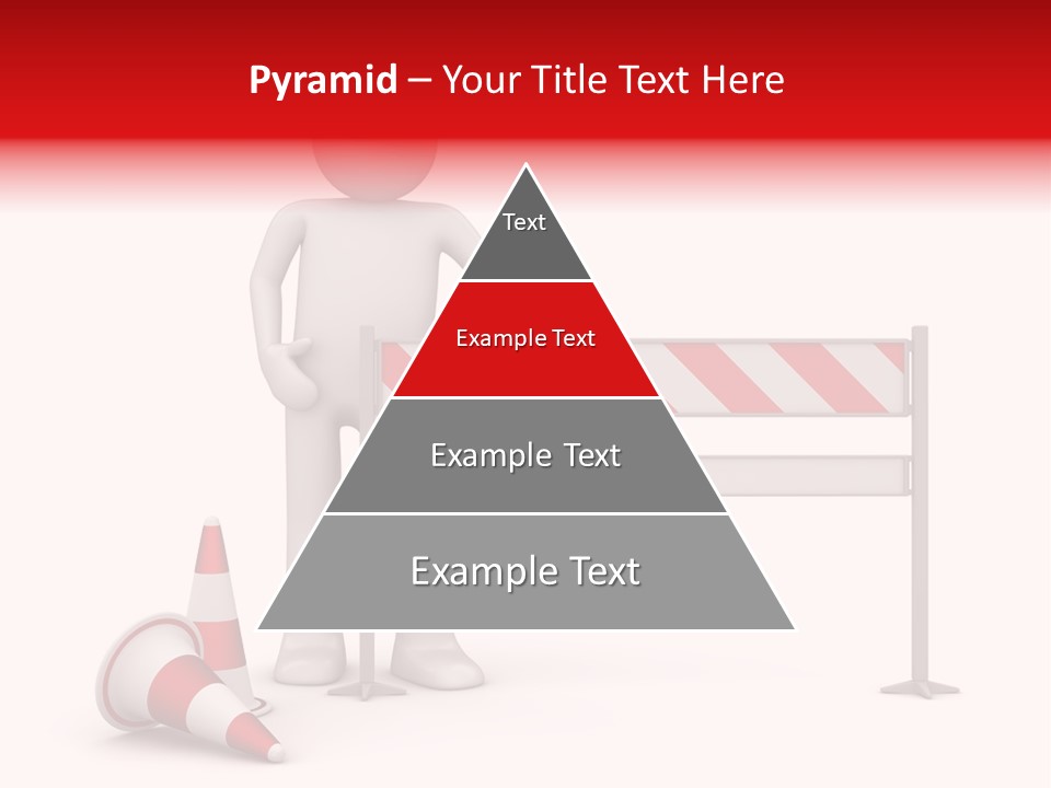 Constructor Symbol Road PowerPoint Template