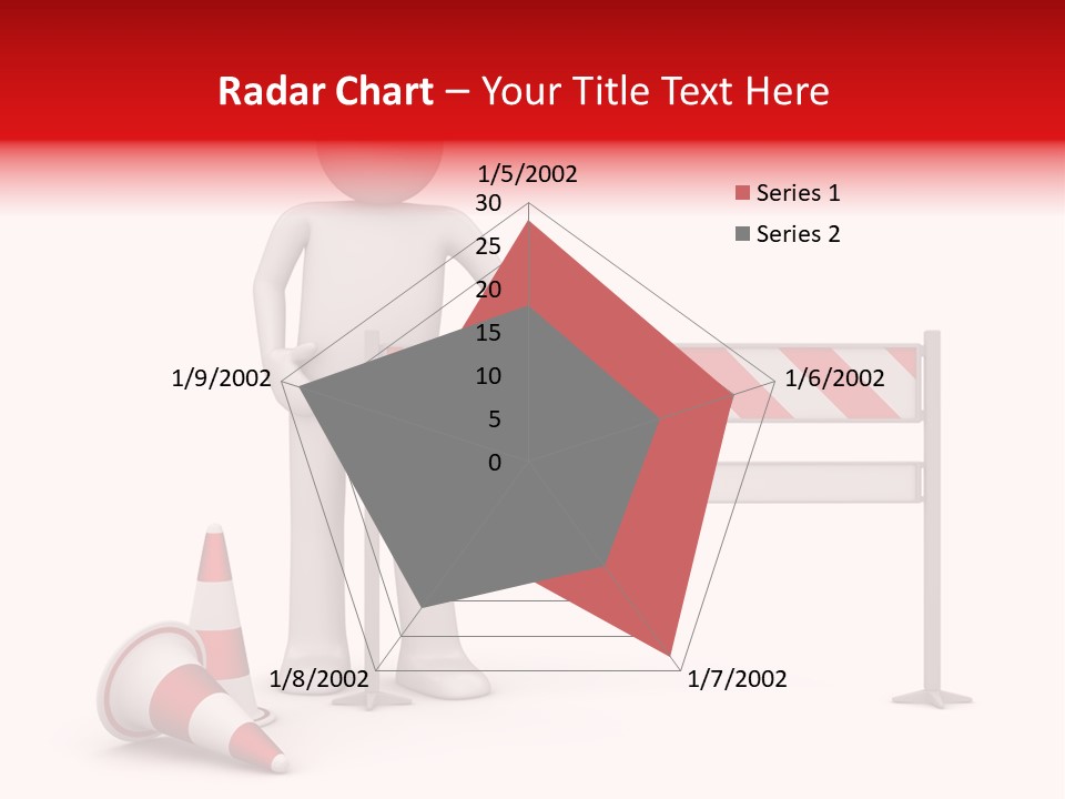 Constructor Symbol Road PowerPoint Template