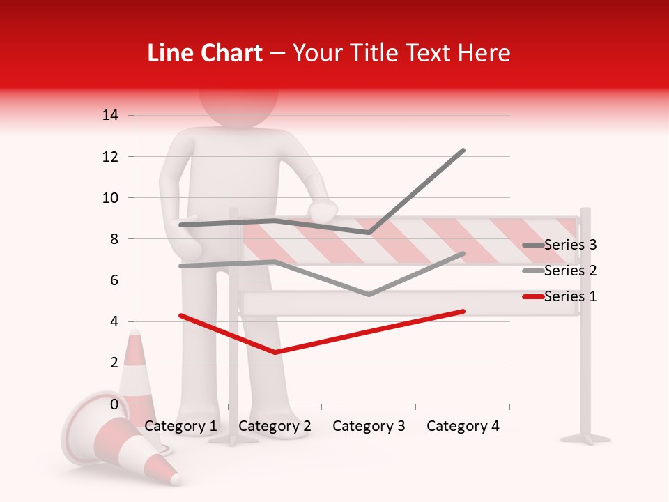 Constructor Symbol Road PowerPoint Template