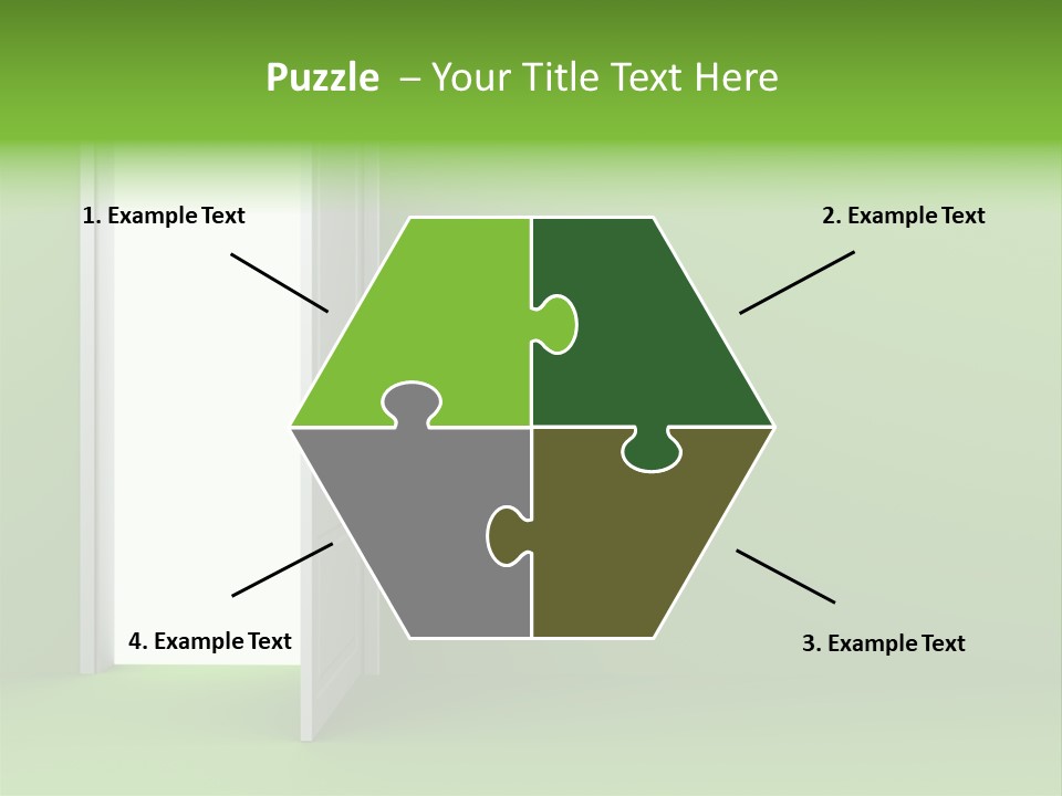 Wall Room Freedom PowerPoint Template