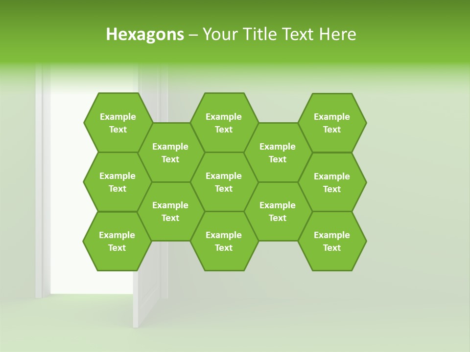 Wall Room Freedom PowerPoint Template