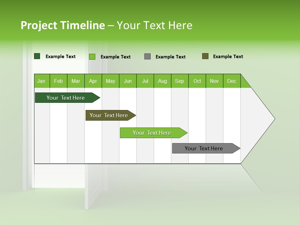 Wall Room Freedom PowerPoint Template