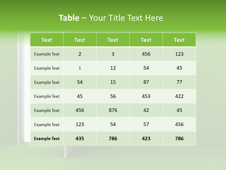 Wall Room Freedom PowerPoint Template