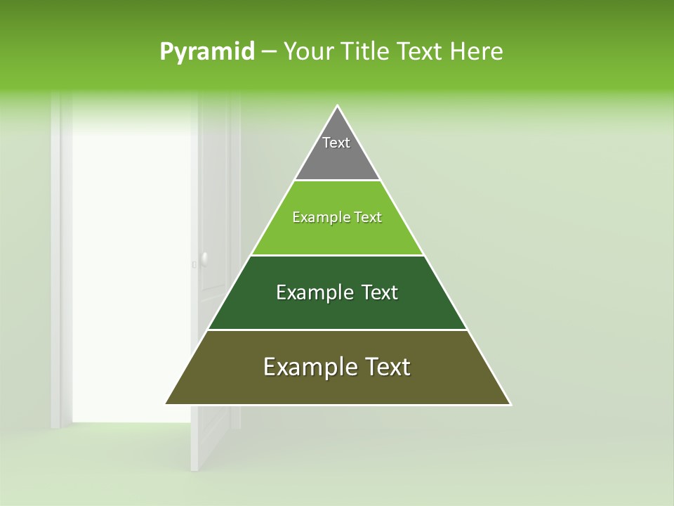 Wall Room Freedom PowerPoint Template