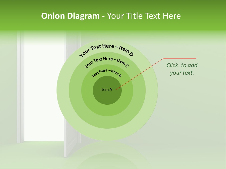 Wall Room Freedom PowerPoint Template
