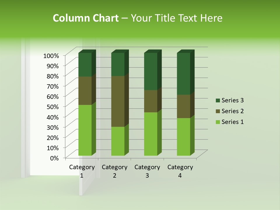 Wall Room Freedom PowerPoint Template