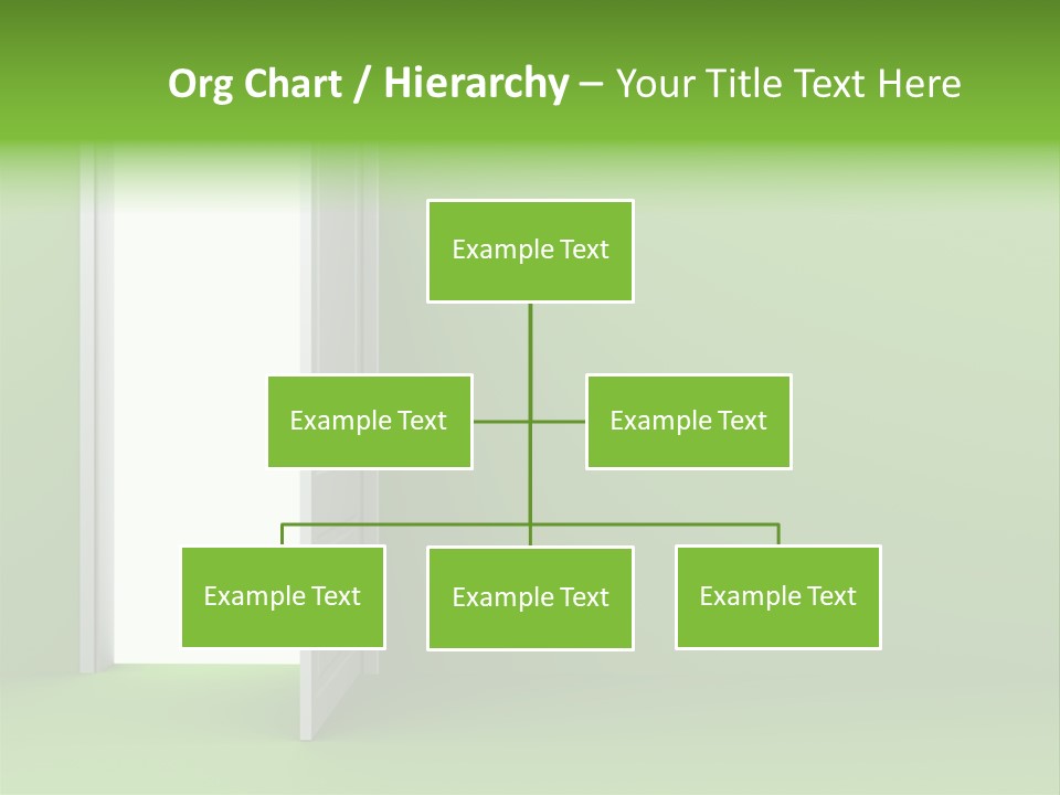 Wall Room Freedom PowerPoint Template