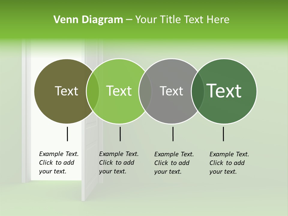 Wall Room Freedom PowerPoint Template