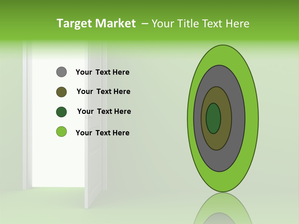 Wall Room Freedom PowerPoint Template