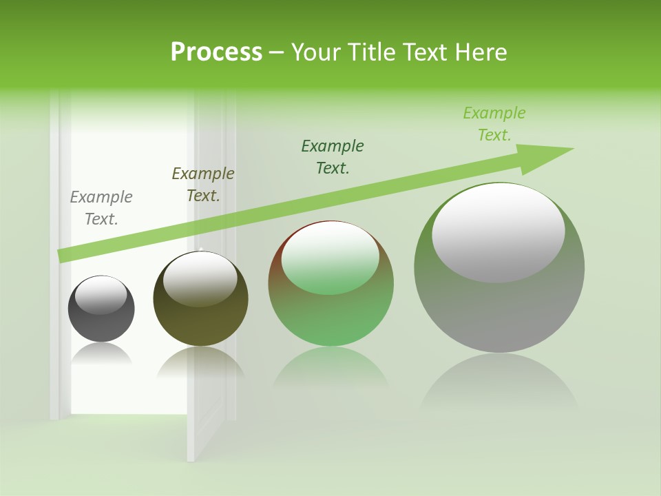 Wall Room Freedom PowerPoint Template