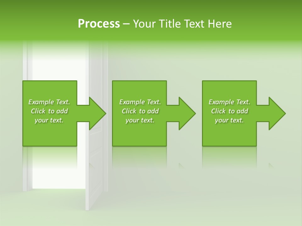 Wall Room Freedom PowerPoint Template