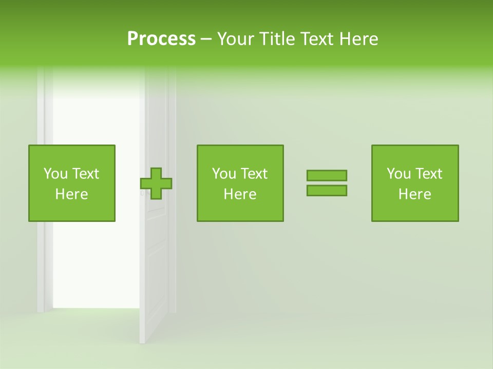 Wall Room Freedom PowerPoint Template