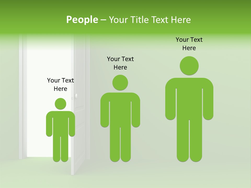 Wall Room Freedom PowerPoint Template