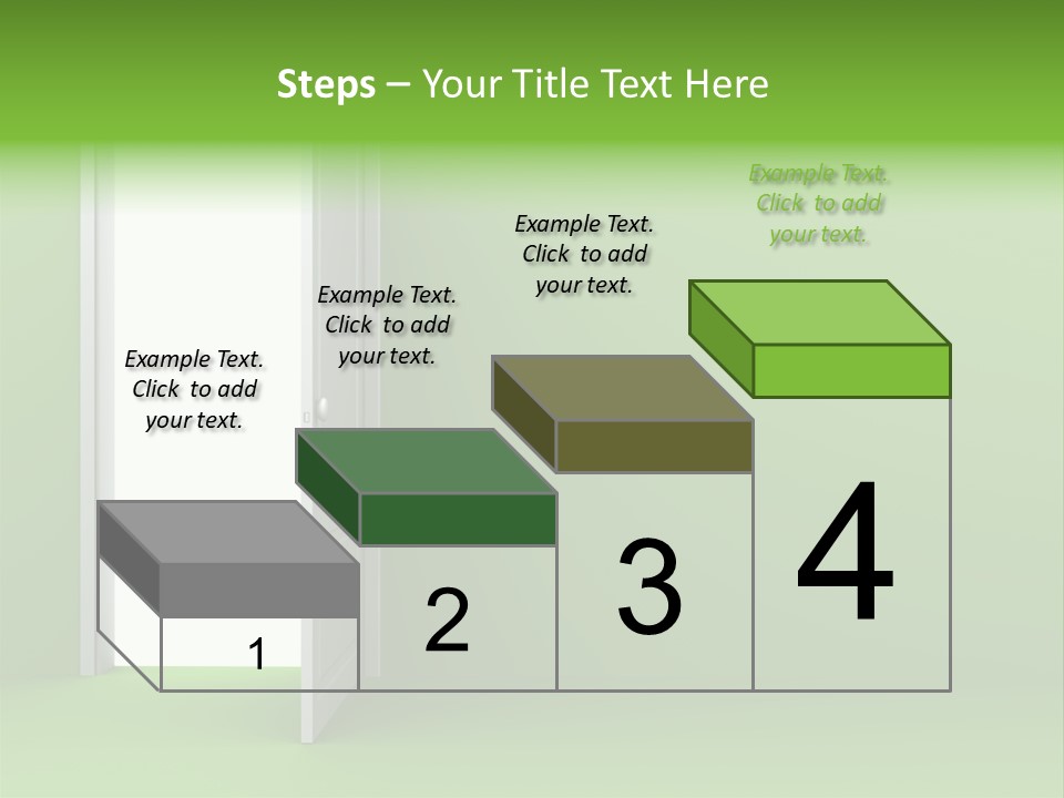 Wall Room Freedom PowerPoint Template