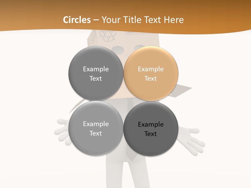 Apprehension Standing Posing PowerPoint Template