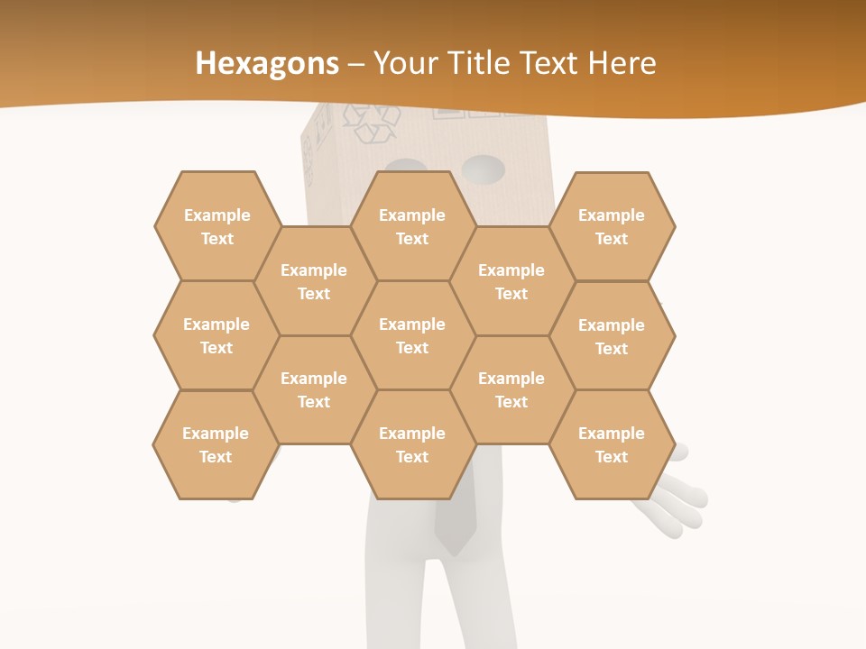 Apprehension Standing Posing PowerPoint Template