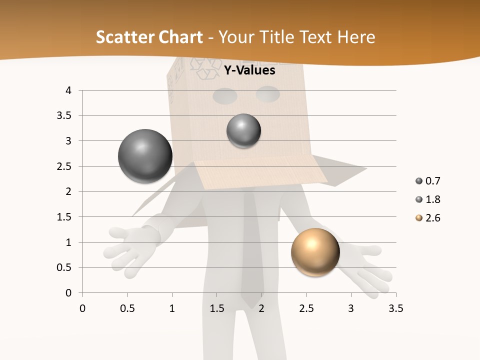 Apprehension Standing Posing PowerPoint Template