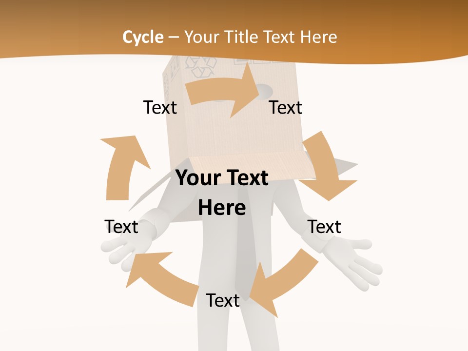 Apprehension Standing Posing PowerPoint Template