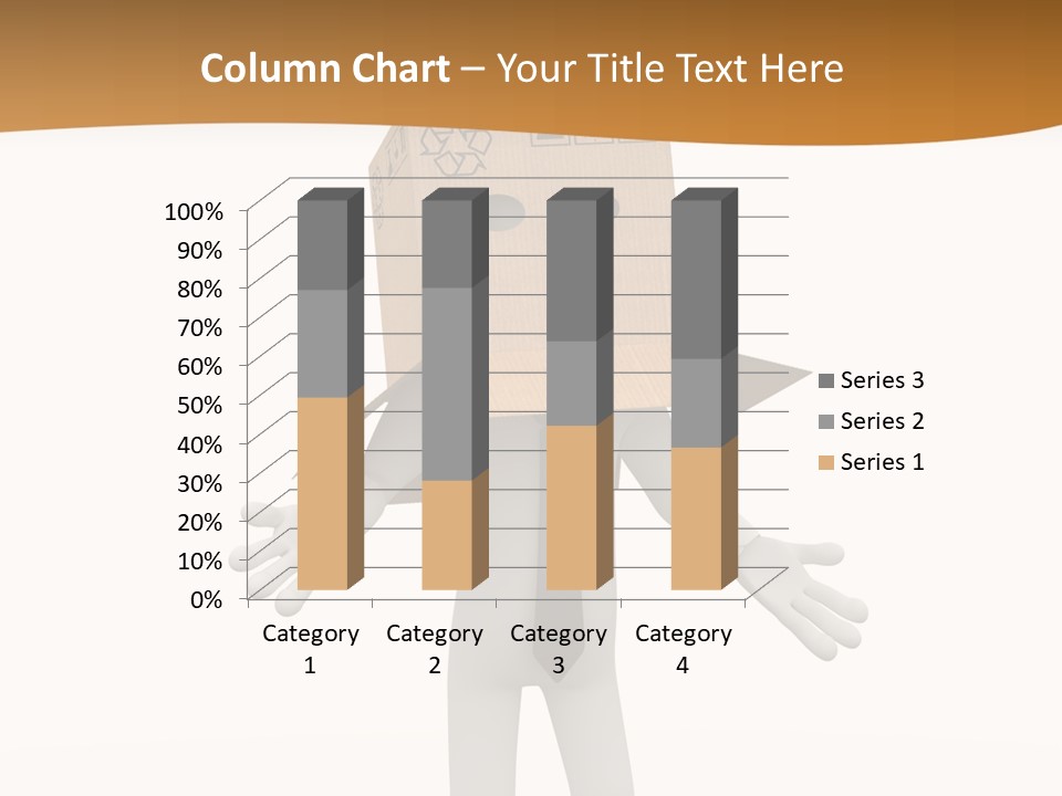 Apprehension Standing Posing PowerPoint Template