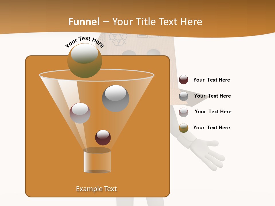 Apprehension Standing Posing PowerPoint Template